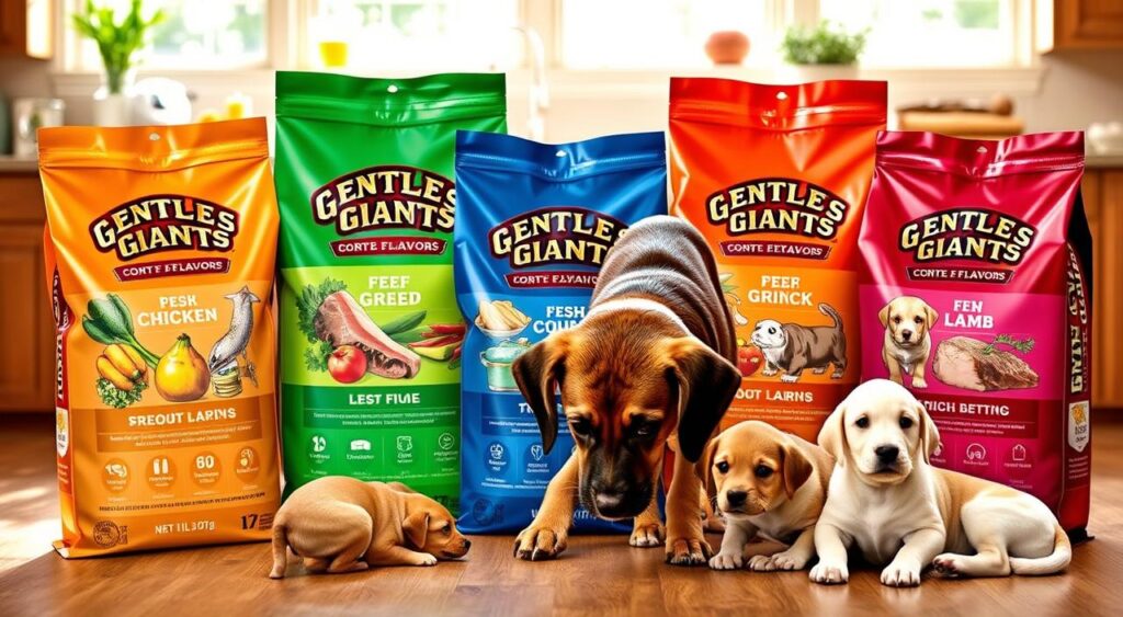 Gentle Giants Dog Food Varieties