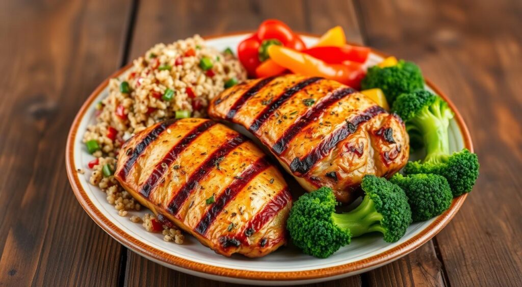 chicken-based high protein meals