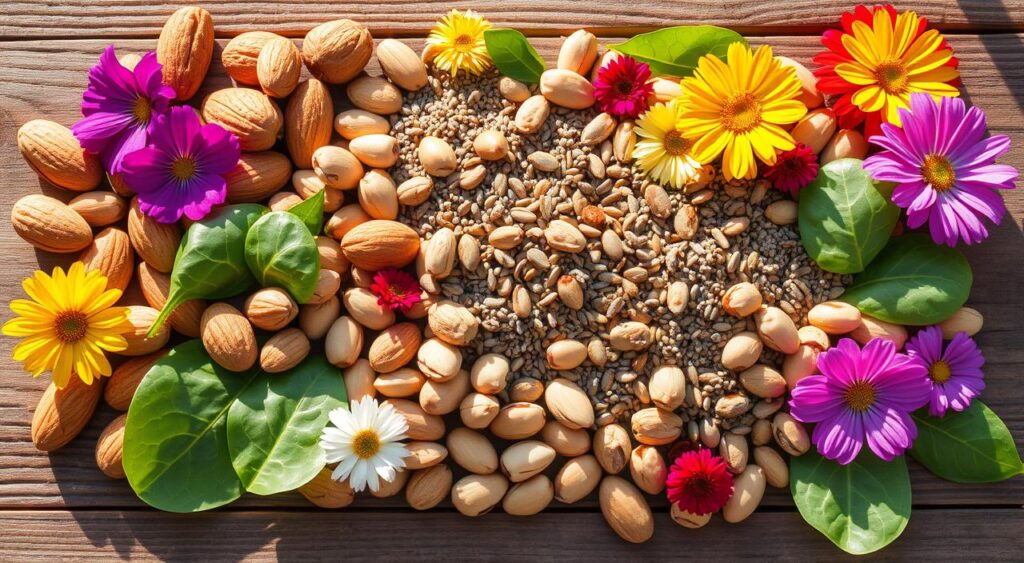 heart-healthy nuts and seeds