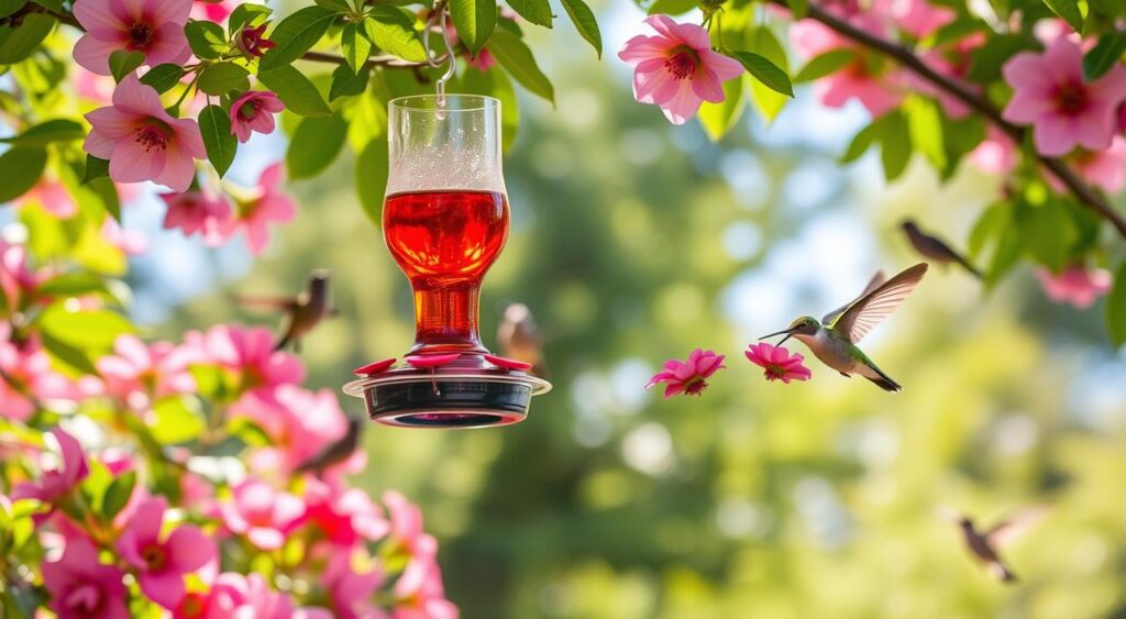 hummingbird feeder