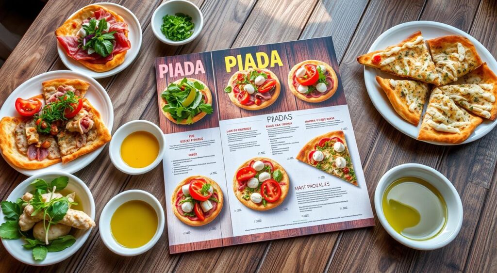 piada menu